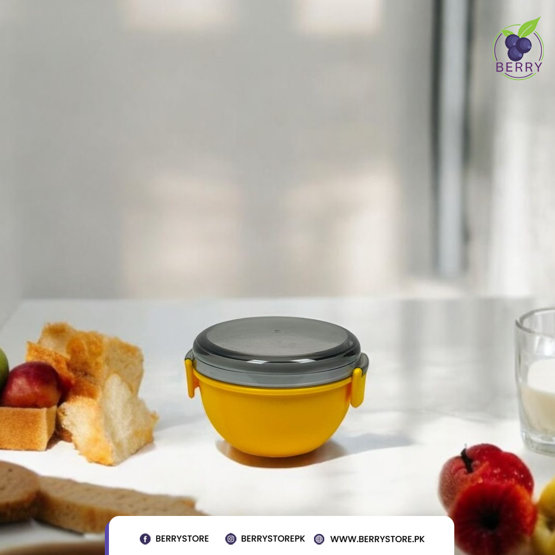 Round Airtight Lunch Box-500ml