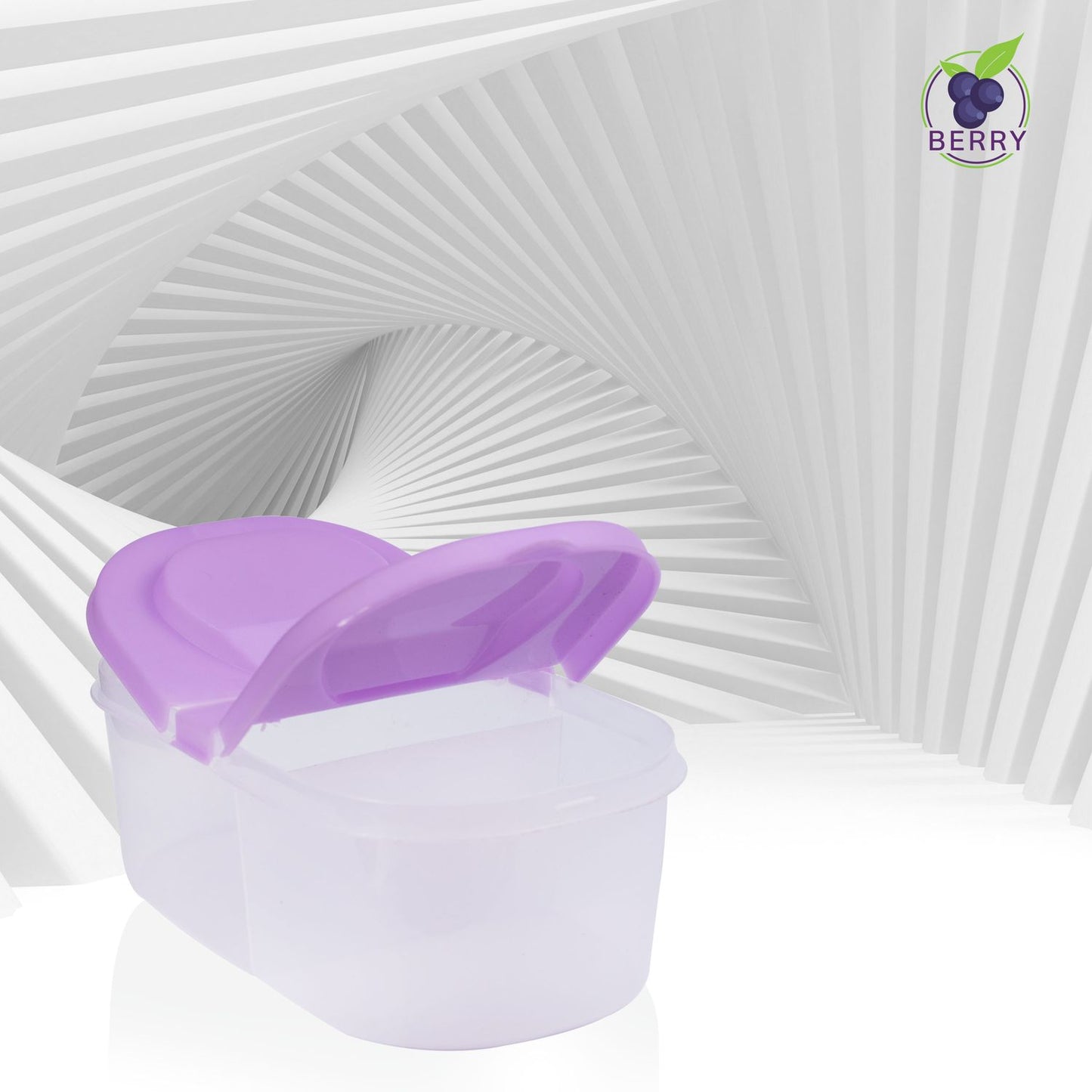 Splash Dual Compartment Food Container-Large-Pack of 2