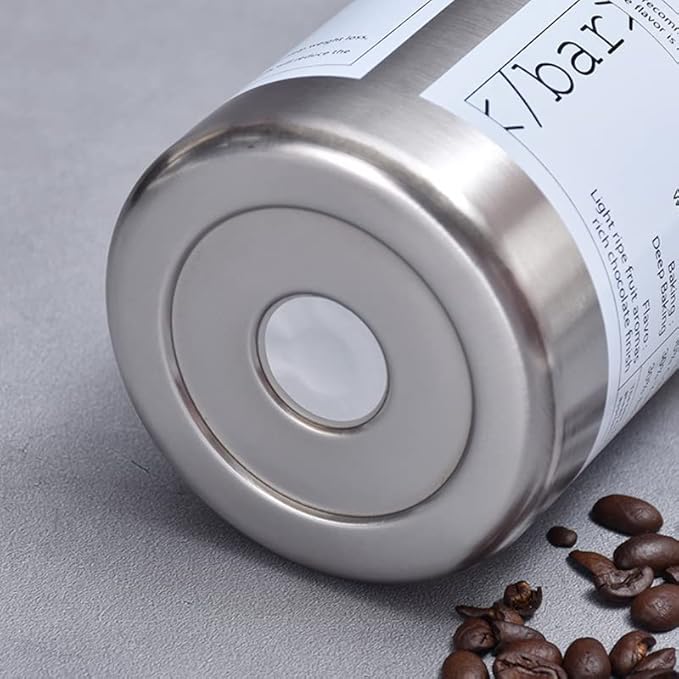 600ml Coffee Cup Stainless Steel Thermal Water Bottle with Straw Ice American Coffee Mug Double-layer Vacuum Flask Cup