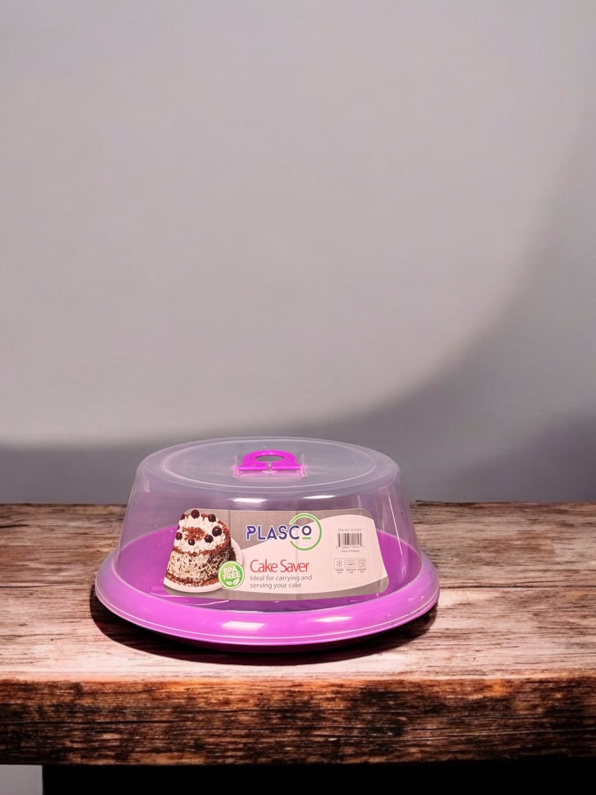 Round Cake Box, Carry Handle, Lid, Cake & Tarts, Muffins Transport Box