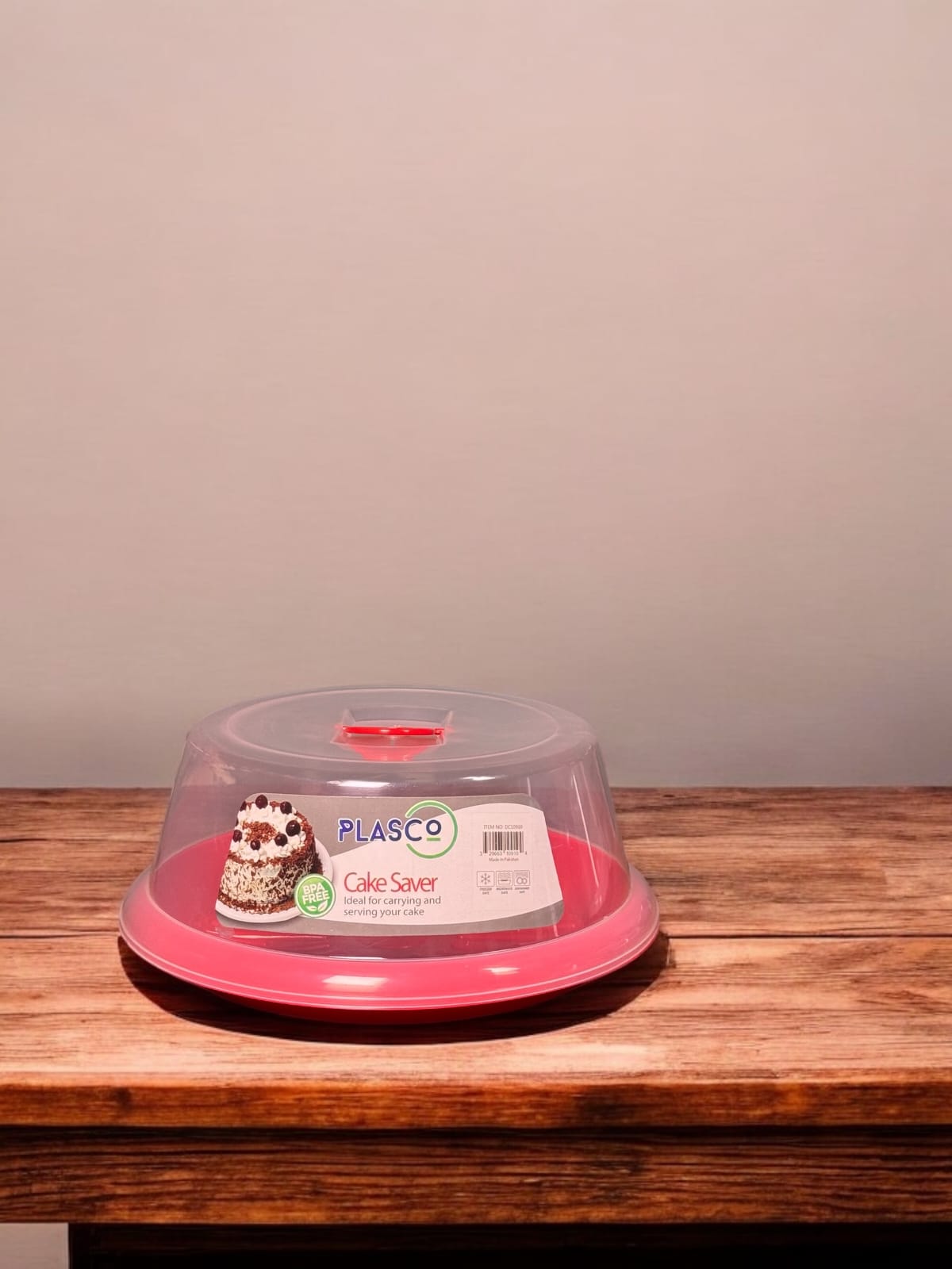 Round Cake Box, Carry Handle, Lid, Cake & Tarts, Muffins Transport Box