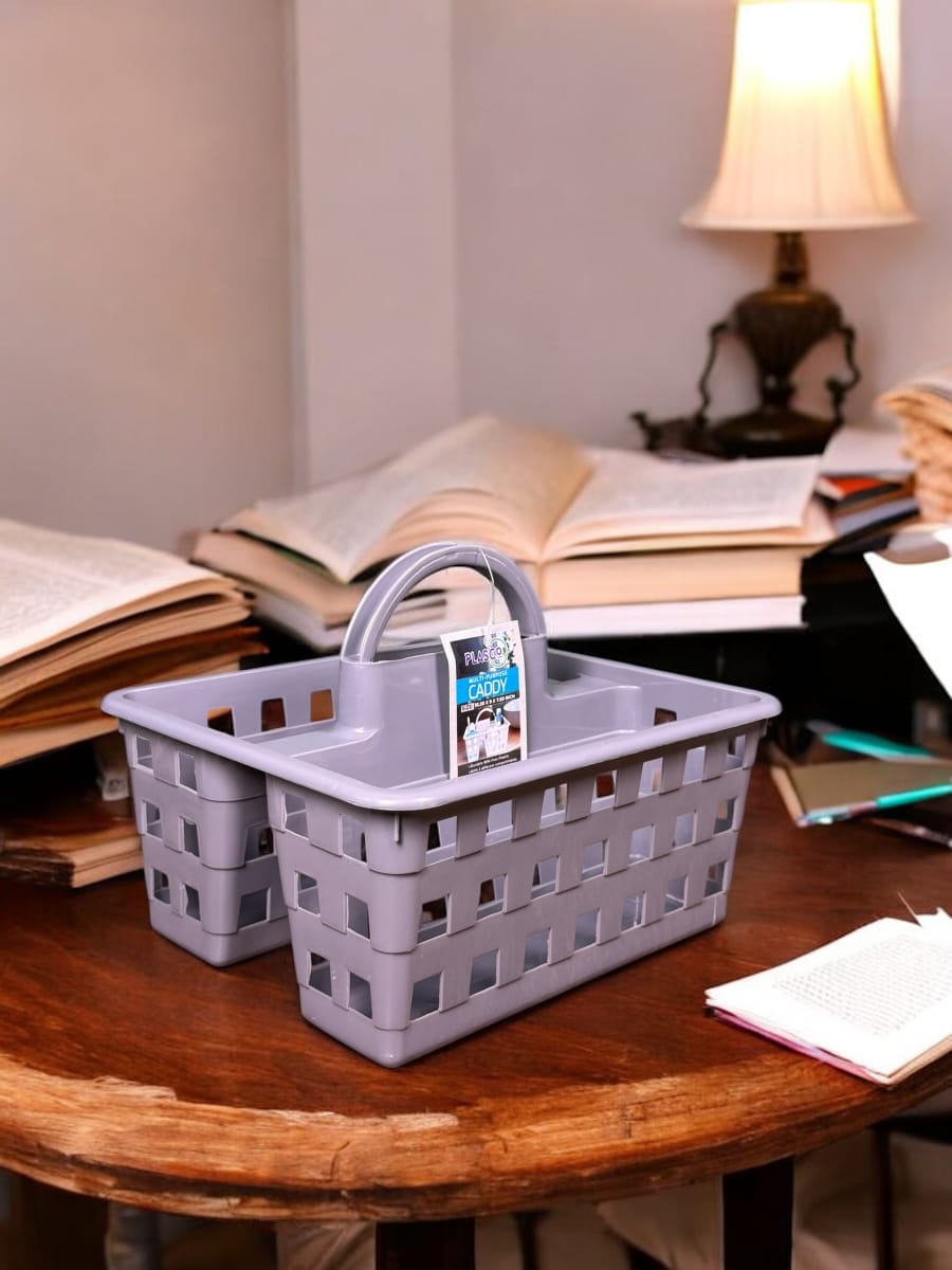 3in1 Storage Combo-Smiley Organizer Box 3in1 Set + Storage Tote Basket + Storage Multi Portion Box