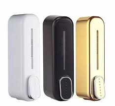 Wall Mount Hand Liquid Soap Shampoo Shower Gel Dispenser for Hotel Bathroom