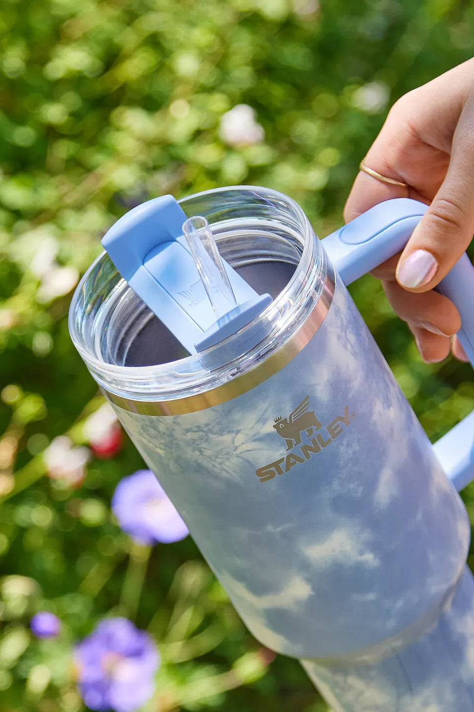 Stanley H2.0 Flowstate™ Tumbler 40 OZ |Blue Ocean Tiedye