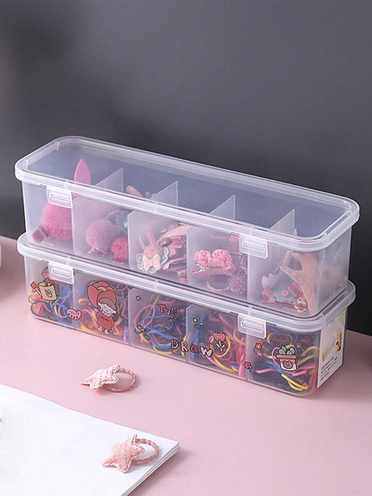 Desktop Storage Box With Lid Home Cable Management USB Charger Data Cable Organizer