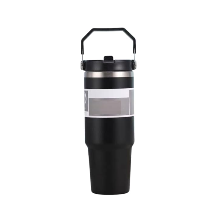 2in1 Drinkware Combo-900 ML Steel Thermos & 510 ML LED Temperature Coffee Cup