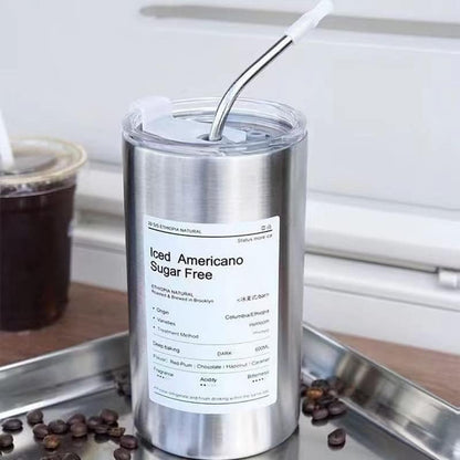 600ml Coffee Cup Stainless Steel