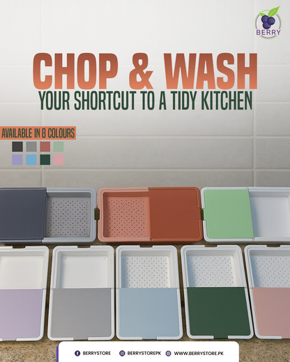 Chop & Wash Board
