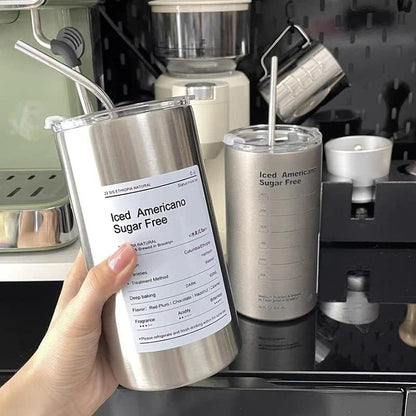 600ml Coffee Cup Stainless Steel