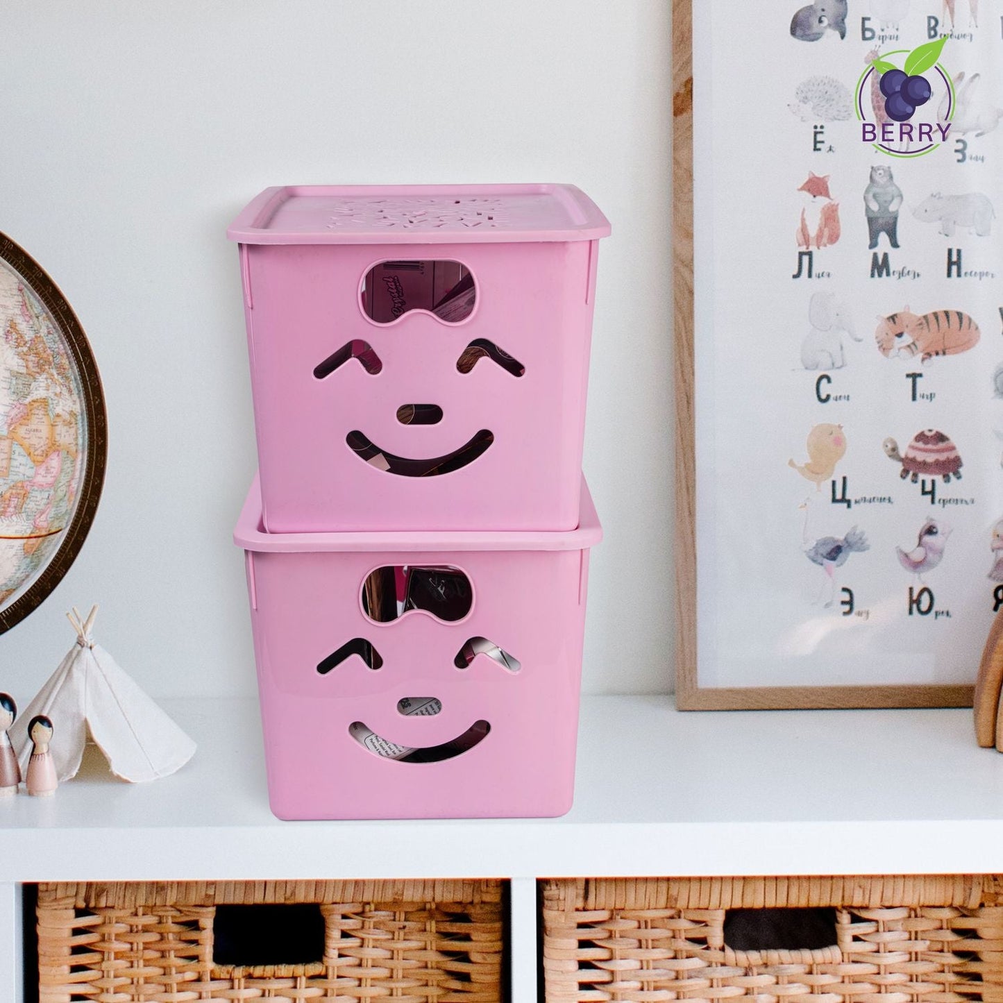 Smiley Organizer Box-Large
