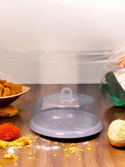 Round Cake Box with Carry Handle