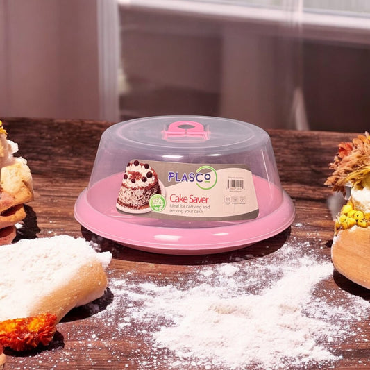 Round Cake Box, Carry Handle, Lid, Cake & Tarts, Muffins Transport Box