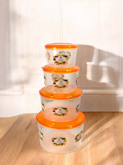 Smart Food Box-Round-4in1 Set