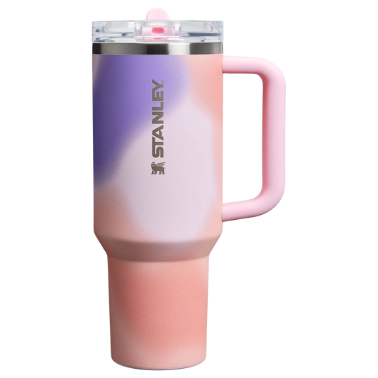 Stanley Flip Straw Tumbler 40 OZ | Rose Petal Motion
