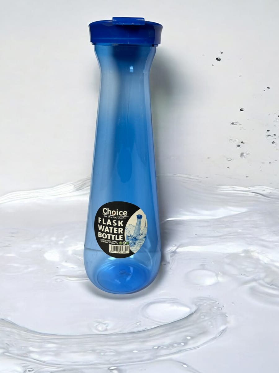 Flask Plastic Fridge Bottles, 1250 ml