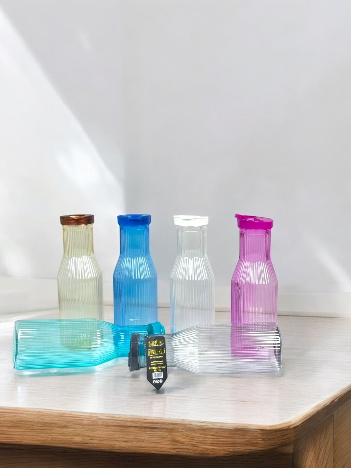 Linear Plastic Fridge Bottles, 1700 ml