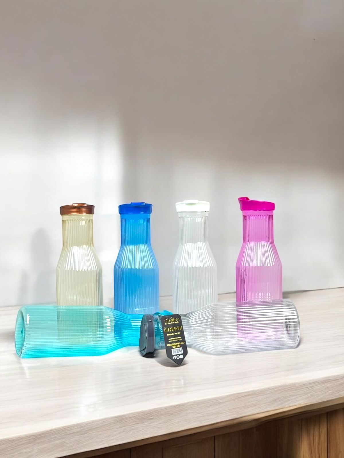 Linear Plastic Fridge Bottles, 1700 ml