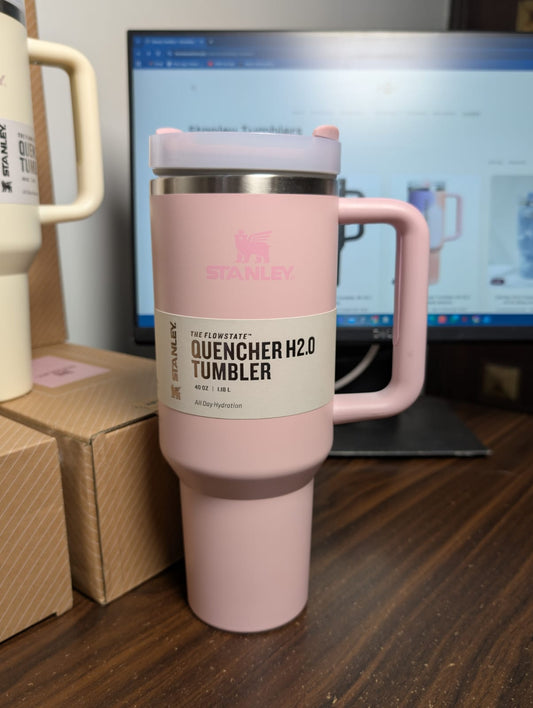 Stanley H2.0 Flowstate™ Tumbler 40 OZ | Light Pink