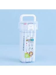 Washable Box Markers 12 Color Children's Painting Brush Student Drawing Double Head Waterborne Pen